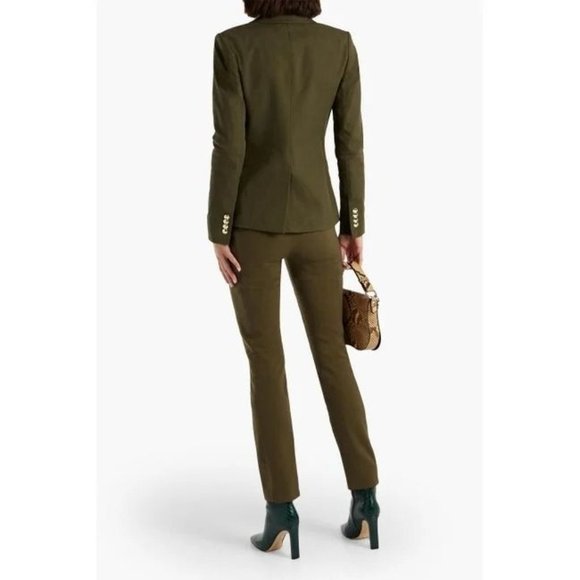 Derek Lam 10 Crosby NWT Green Double Breasted Blazer Jacket 2 - Picture 3 of 10